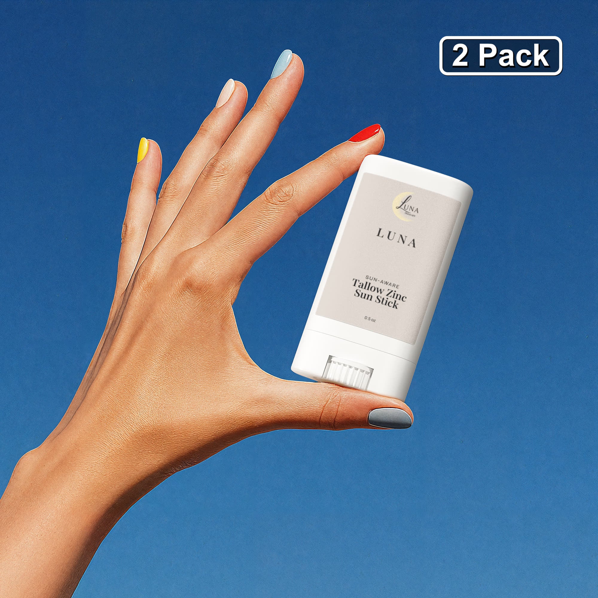 2 Pack - Tallow Zinc Sun Stick