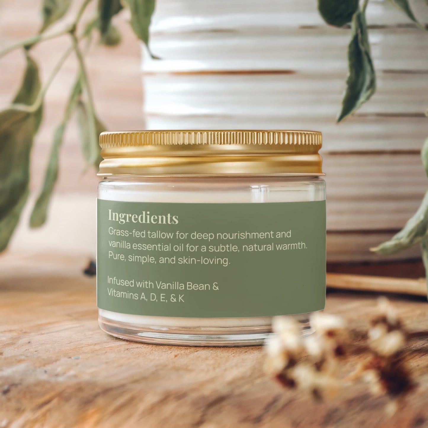 Grass-Fed Whipped Tallow